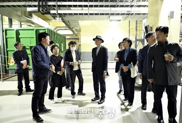 세종시의회 크린넷 특위, 세종 관내 집하장 현장방문