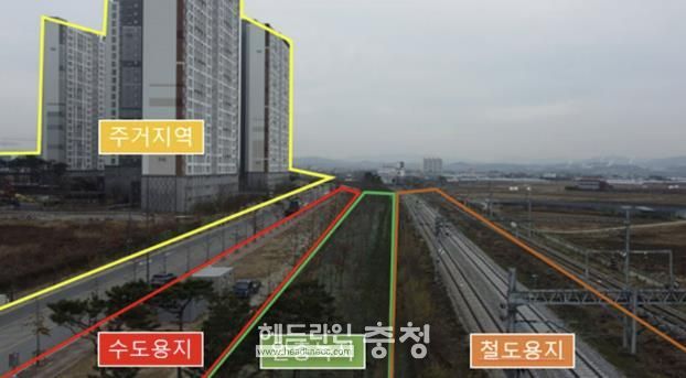 청주시, 오송산단 철도 인근에 자연주의 정원 만든다