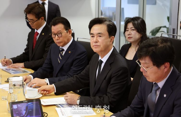 김태흠 충남도지사는 29일 남호주 스터디 애들레이드에서 열린 교육 분야 라운드테이블에 참석했다.