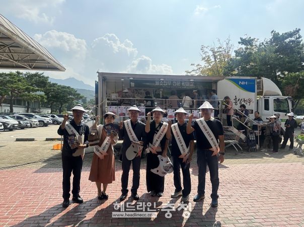 ‘홍성글로벌바비큐페스티벌. 전국 최대 직거래장터 찢었다