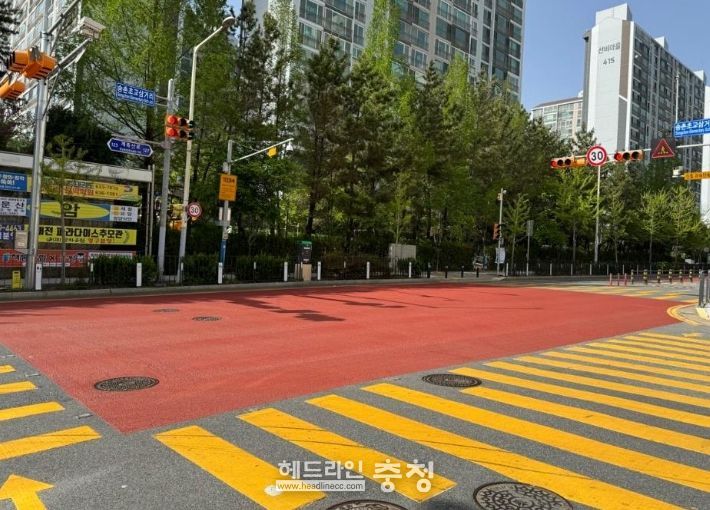 대전시 131개소 대상 교통신호기와 바닥신호등 설치 예정