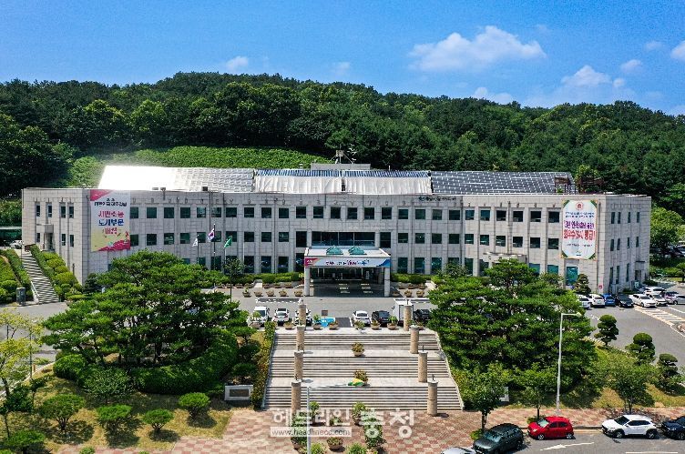 계룡시청 전경
