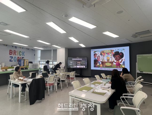 진로체험실 기본프로그램 홍보 사진 모습